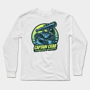 Captain crab Long Sleeve T-Shirt